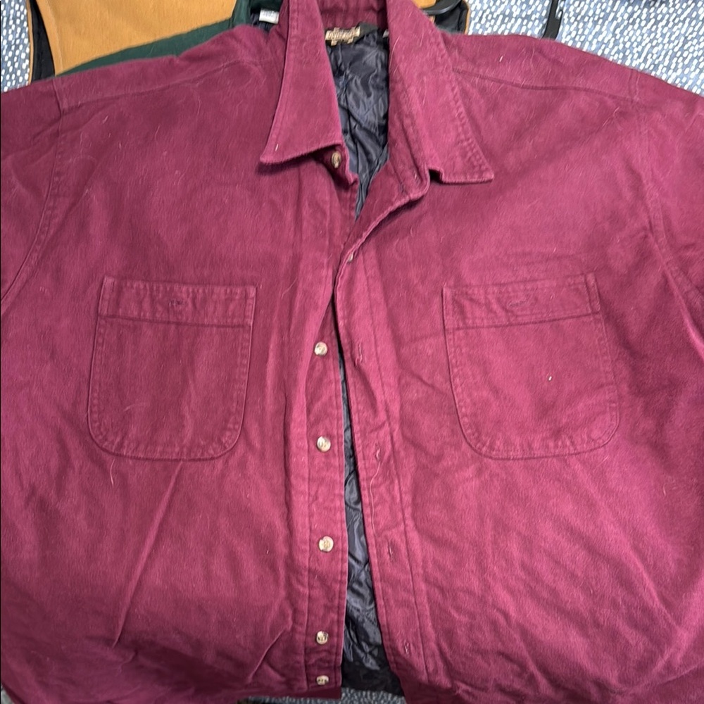 Men's Burgundy Jacket